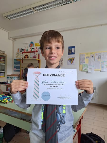 Dan kravate u 3. razredu