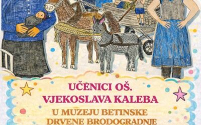 Izložba dječjih radova u Muzeju betinske drvene brodogradnje