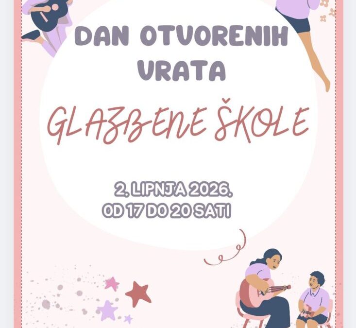 Dan otvorenih vrata u Glazbenoj školi