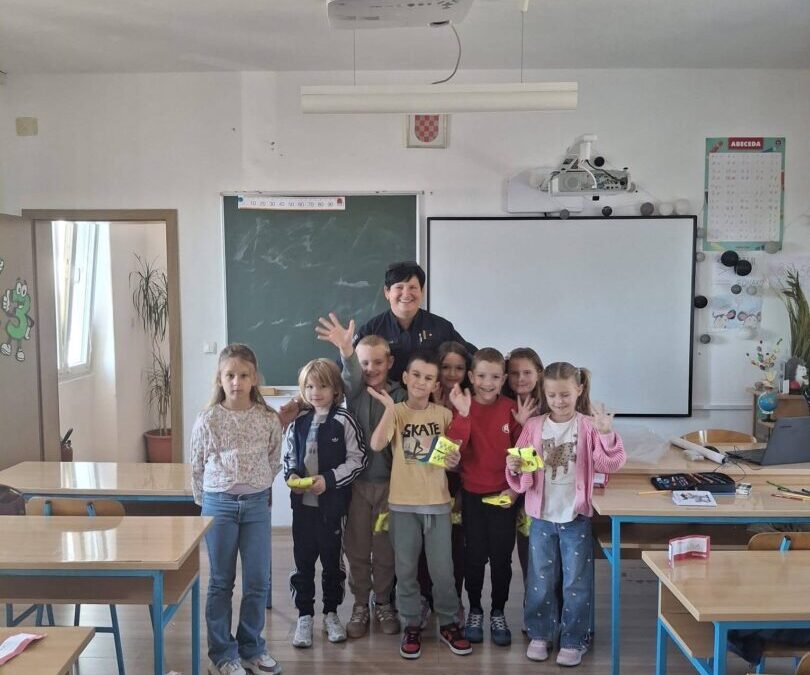 Sigurno u prometu: edukacija za školarce